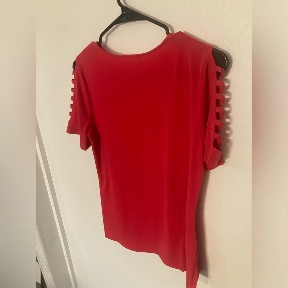 Michael Michael Kors red/pink blouse in size small. No flaws